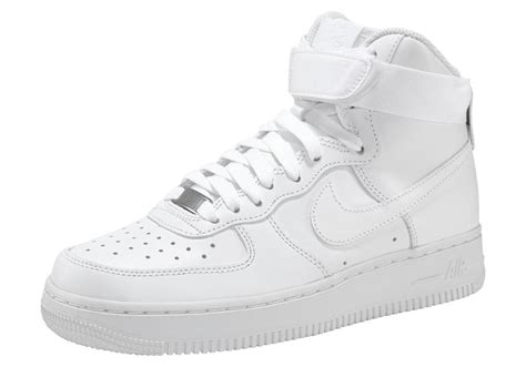 nike air force 1 wit hoge zool|air force 1 schoenen.